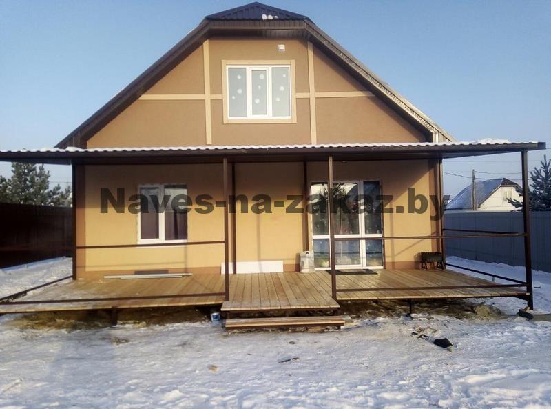 Терраса-крыльцо 8 на 3 в Гродно и области Терраса-крыльцо 8 на 3