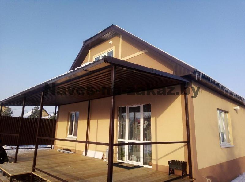 Терраса-крыльцо 8 на 3 в Гродно и области Терраса-крыльцо 8 на 3