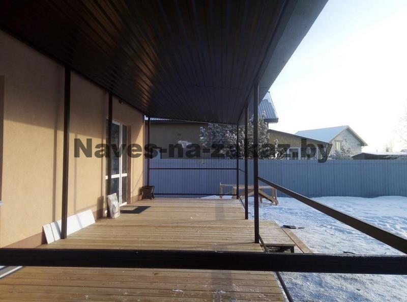 Терраса-крыльцо 8 на 3 в Гродно и области Терраса-крыльцо 8 на 3