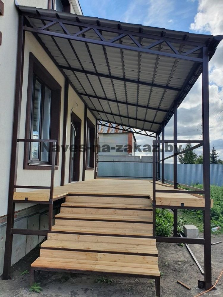 Терраса к дому 3 на 8 в Гродно и области Терраса к дому 3 на 8